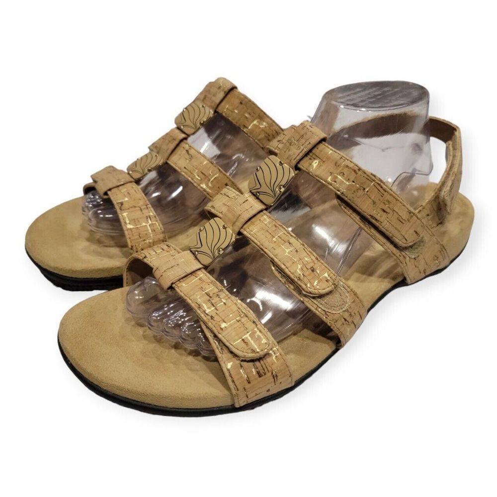Vionic Beige Strappy Sandals